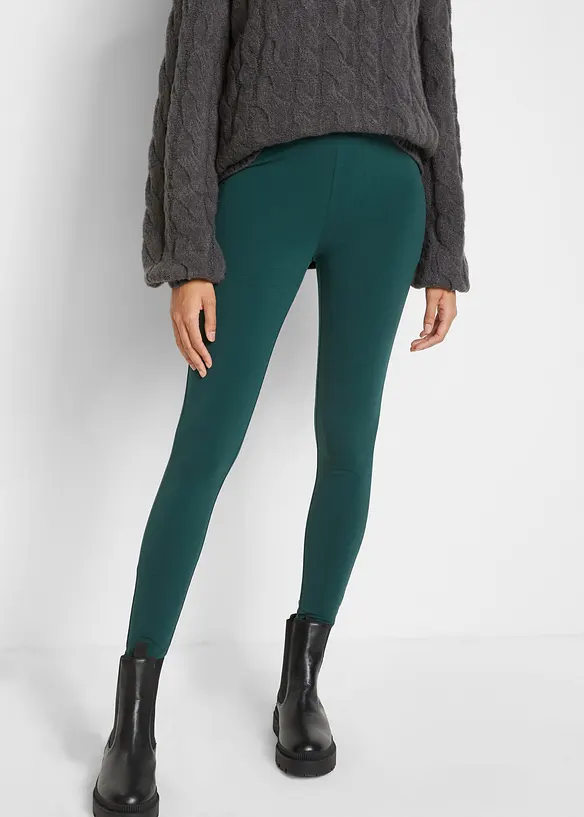 Leggings (2er Pack) in rot von vorne - bonprix Leggings (2er Pack) in rot von vorne - bonprix