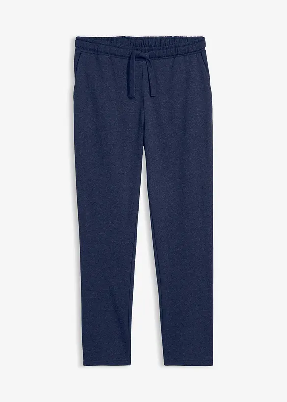 Jogginghose in Regular Fit in blau von vorne - bonprix