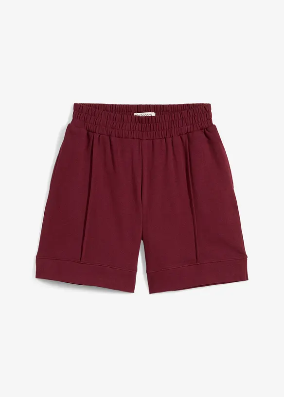 Sweat-Shorts aus Baumwoll-Mix in rot von vorne - bonprix Sweat-Shorts aus Baumwoll-Mix in rot von vorne - bonprix