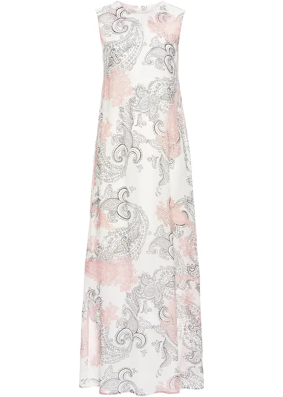 Langes Chiffonkleid von vorne - bonprix Langes Chiffonkleid von vorne - bonprix