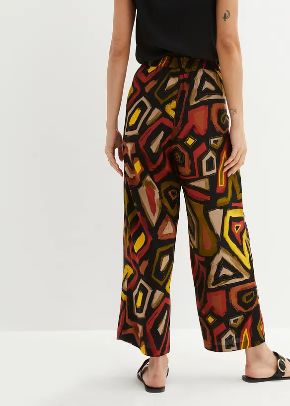 Viscose-Culotte in rot von hinten - bonprix Viscose-Culotte in rot von hinten - bonprix