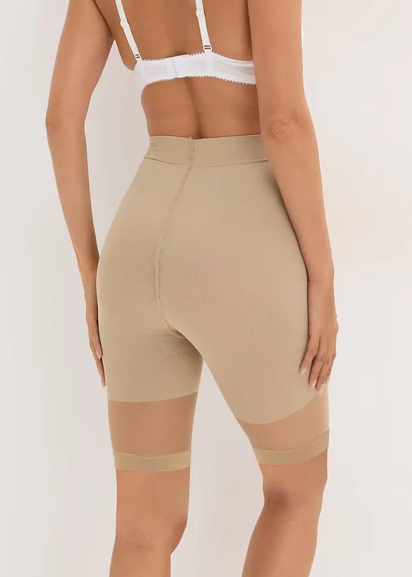 Shape Anti-Scheuer Radler 30 DEN in beige von hinten - bonprix
