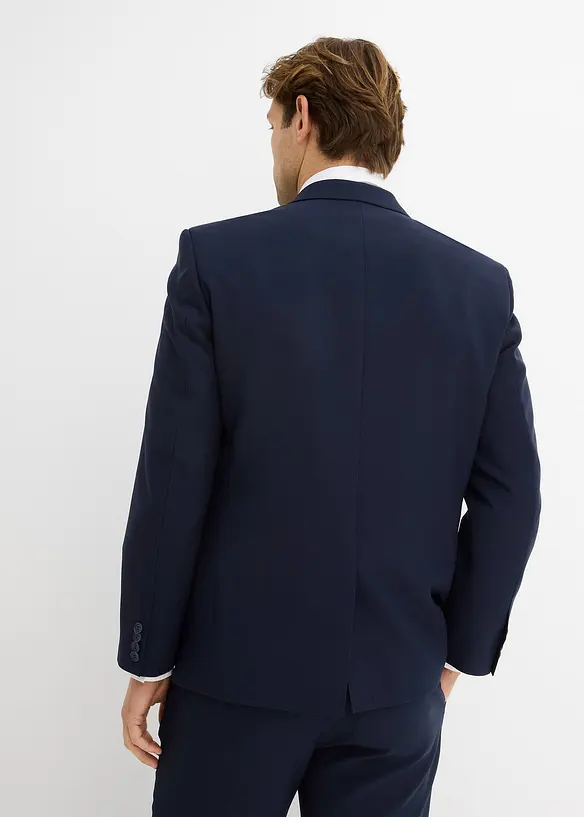 Baukasten-Sakko in Regular Fit in blau von hinten (im Anschnitt) - bonprix