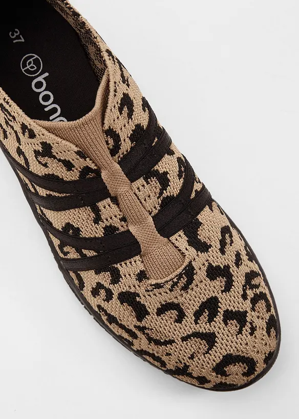 Barfußschuhe mit flexibler Sohle in beige - bonprix