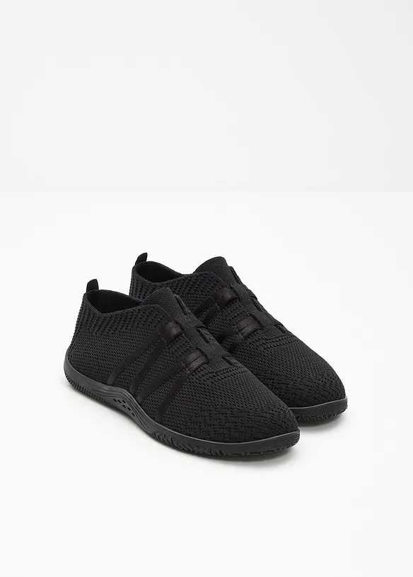 Barfußschuhe mit flexibler Sohle in schwarz - bonprix