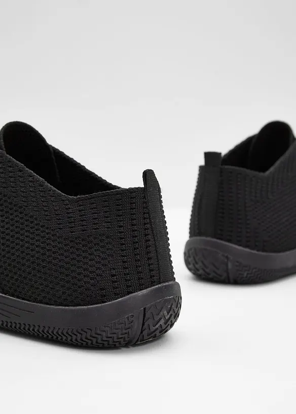 Barfußschuhe mit flexibler Sohle in schwarz - bonprix