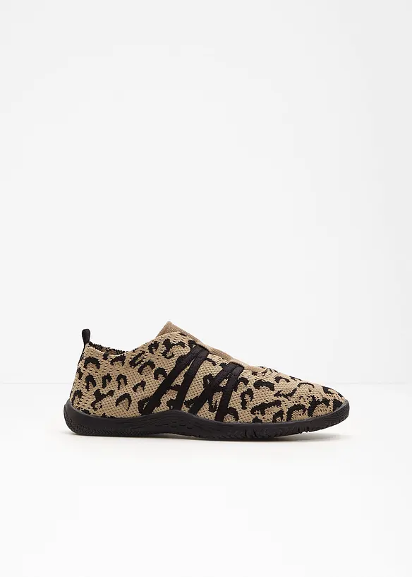 Barfußschuhe mit flexibler Sohle in beige - bonprix