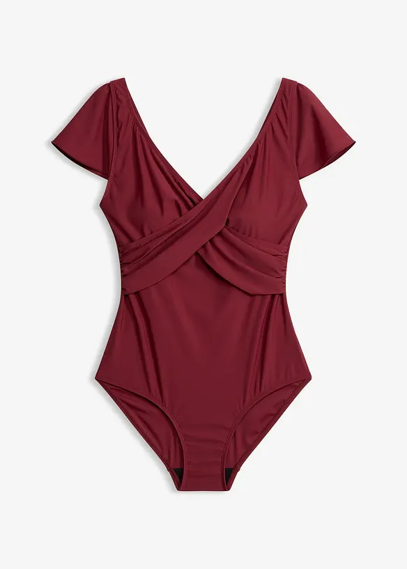 Light Shape-Badeanzug in rot von vorne - bonprix