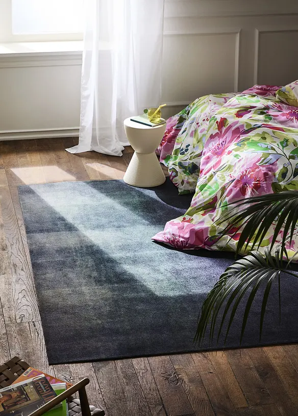 Waschbarer Teppich in moderner Optik in grün (Ambiente) - bonprix