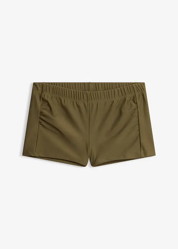Badeshorts in grün von vorne - bonprix