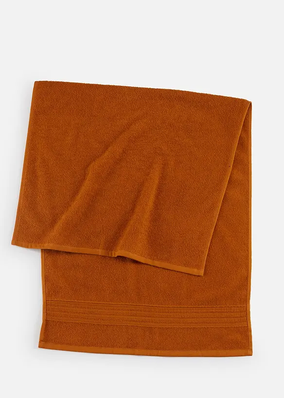 Handtuch in braun von vorne - bonprix