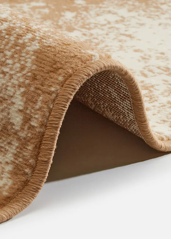 Teppich mit moderner Musterung in braun (Detailaufnahme) - bonprix