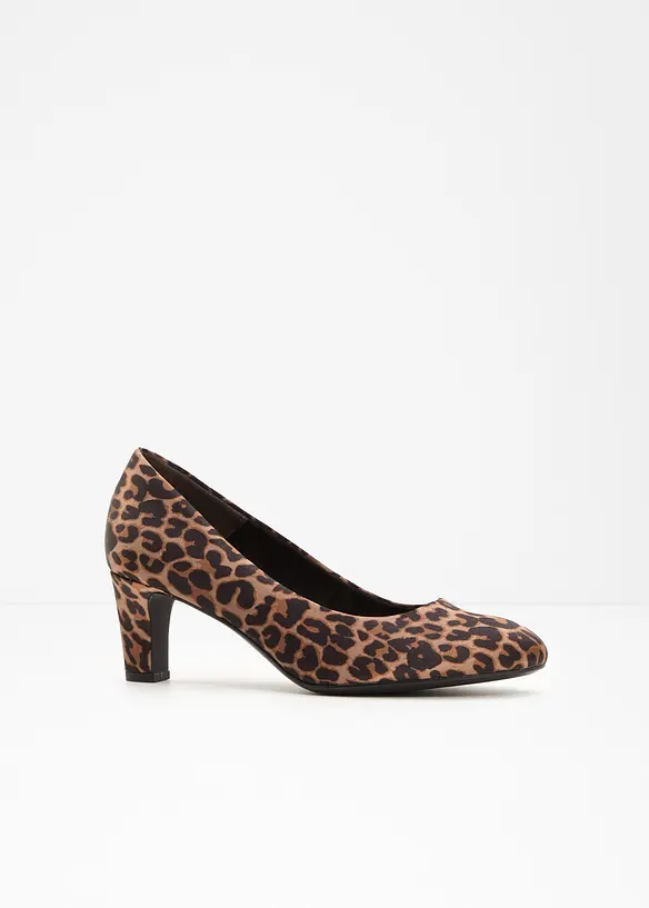 Tamaris Pumps in Animal-Look in braun - Tamaris