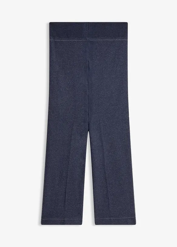 Anti-Scheuer Radler 110 DEN in blau von vorne - bonprix