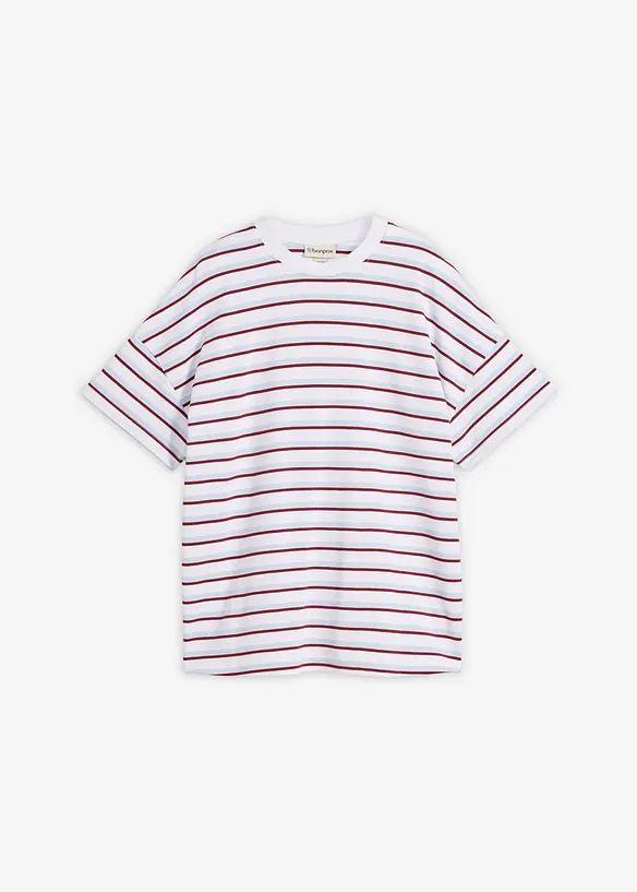 T-Shirt aus schwerer Bio-Baumwolle in weiß von vorne - bonprix T-Shirt aus schwerer Bio-Baumwolle in weiß von vorne - bonprix