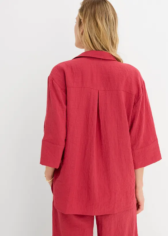 Tunika aus softem Viskose-Mix in rot von hinten (im Anschnitt) - bonprix Tunika aus softem Viskose-Mix in rot von hinten (im Anschnitt) - bonprix