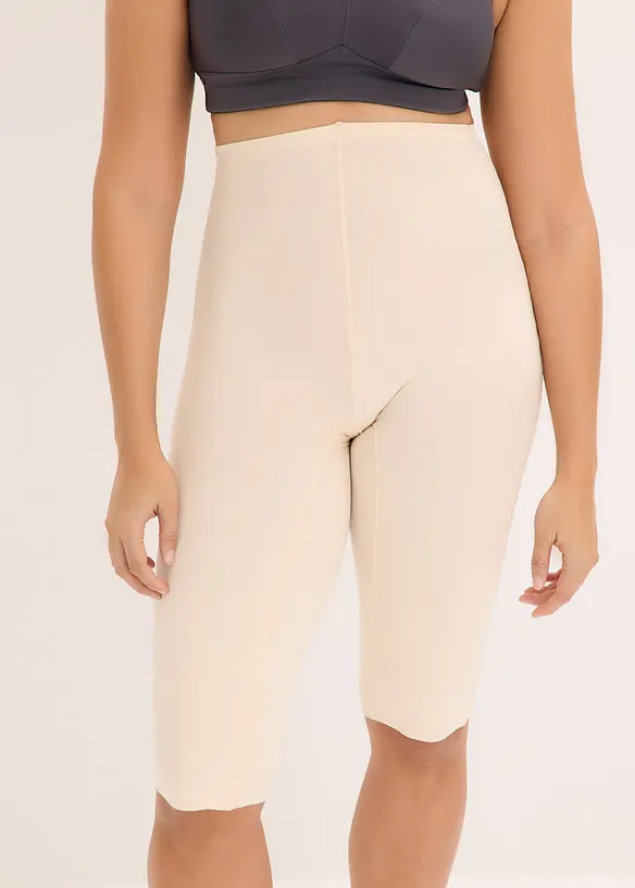 Light Shape Capri aus Baumwolle in beige von vorne - bonprix