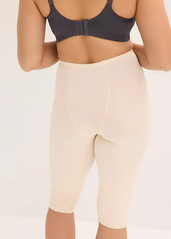 Light Shape Capri aus Baumwolle in beige von hinten - bonprix