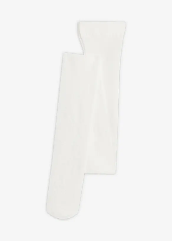 Feinstrumpfhose aus Netz 30 DEN in weiß von vorne - bonprix Feinstrumpfhose aus Netz 30 DEN in weiß von vorne - bonprix
