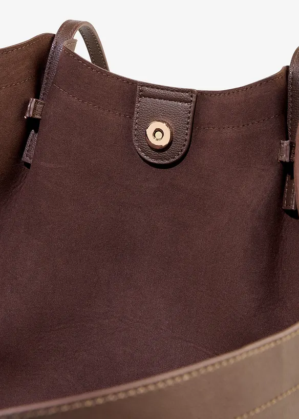 XXL-Shopper in braun geöffnet - bonprix