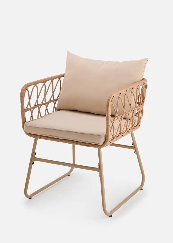 Gartenmöbel Set (3-tlg. Set) in beige - bonprix