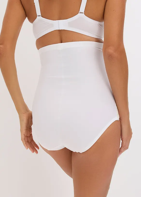 Formender Strong Highwaist Shape Slip in weiß von hinten - bonprix