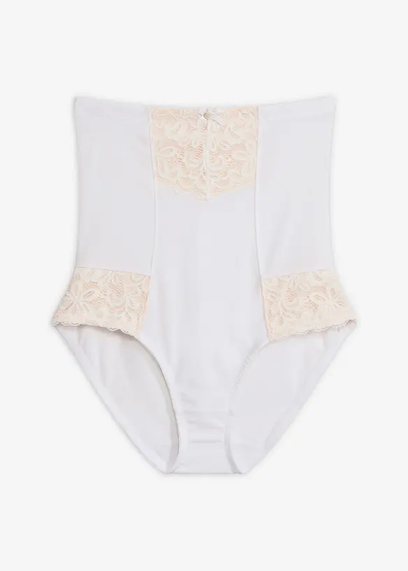 Formender Strong Highwaist Shape Slip in weiß von vorne - bonprix