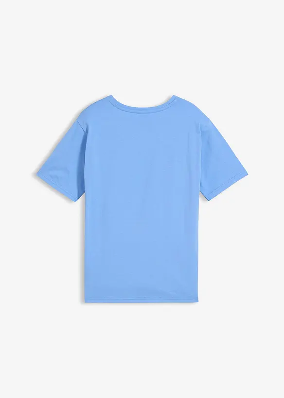 Mickey Mouse T-Shirt aus reiner Baumwolle in blau von hinten - Disney