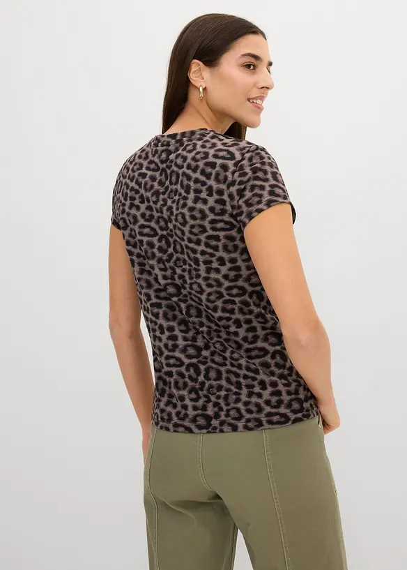 Shirt (3er Pack) aus Baumwoll-Elasthan-Mix in weiß von hinten (im Anschnitt) - bonprix Shirt (3er Pack) aus Baumwoll-Elasthan-Mix in weiß von hinten (im Anschnitt) - bonprix