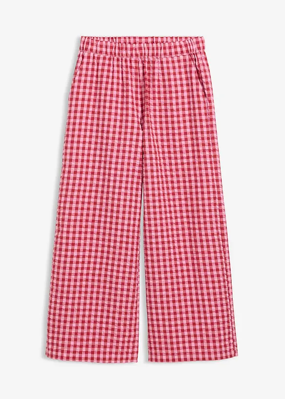 Culotte aus reiner Baumwolle in rosa von vorne - bonprix Culotte aus reiner Baumwolle in rosa von vorne - bonprix