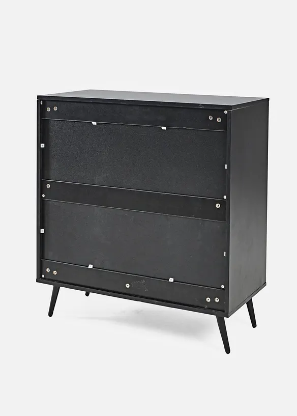 Kommode in schwarz von hinten - bonprix