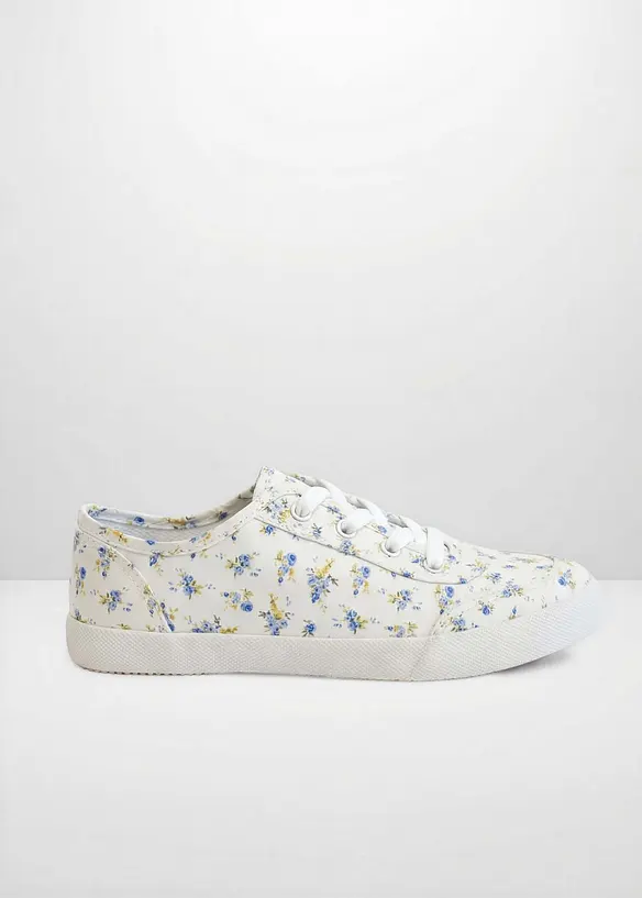 Sneaker in weiß - bonprix