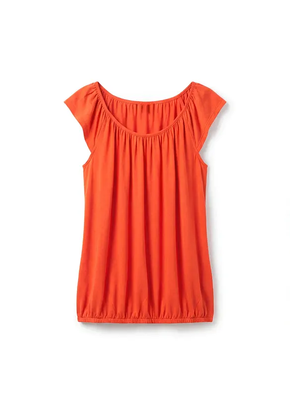 Shirt aus softem Viskose-Mix in rot von vorne - bonprix Shirt aus softem Viskose-Mix in rot von vorne - bonprix