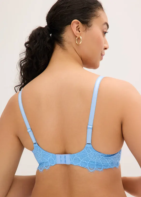 Minimizer-BH mit goldenen Details in blau von hinten (im Anschnitt) - bonprix