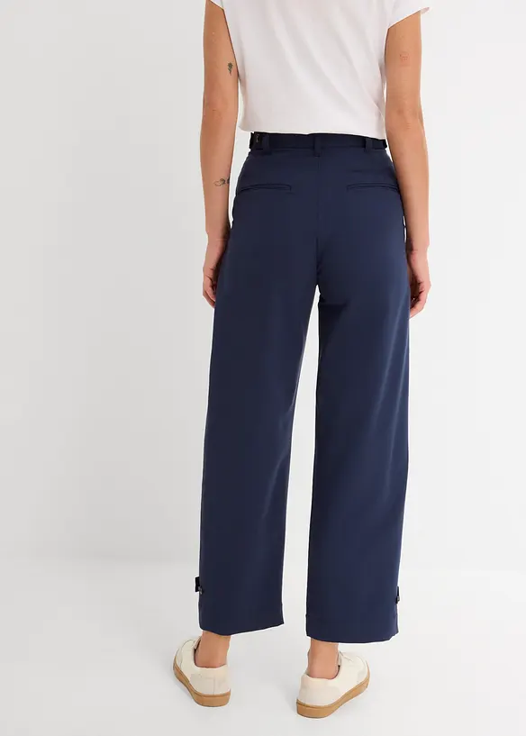 Barrel-Hose aus Viskose-Mix in blau von hinten - bonprix Barrel-Hose aus Viskose-Mix in blau von hinten - bonprix