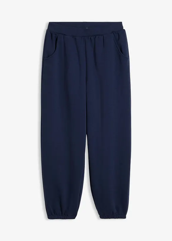 Sweathose im Ballon-Shape in blau von vorne - bonprix Sweathose im Ballon-Shape in blau von vorne - bonprix