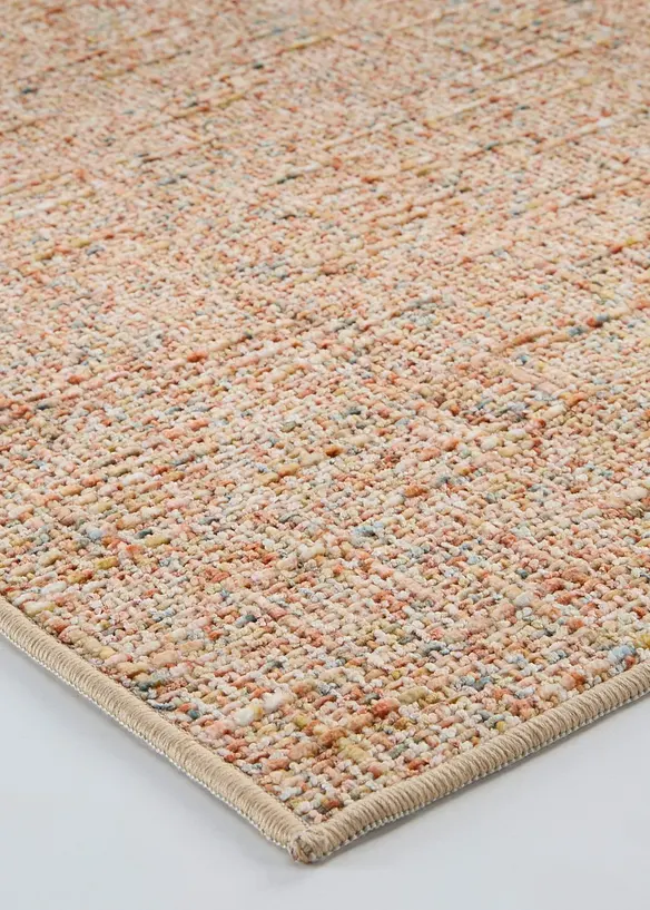 Waschbarer Teppich mit dezenter Musterung in beige (Detailaufnahme) - bonprix