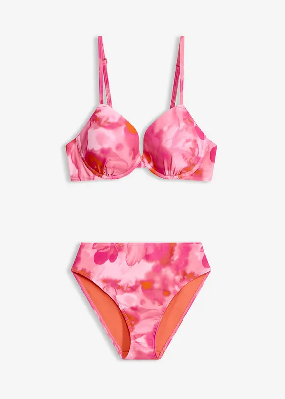 Bügel-Bikini (2-tlg.Set) in rot von vorne - bonprix