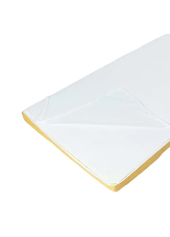 RIBECO Kaltschaum Topper in weiß (Detailaufnahme) - RIBECO