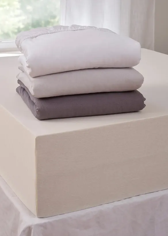 Jersey 40cm Spannbettlaken in grau (Ambiente) - bonprix