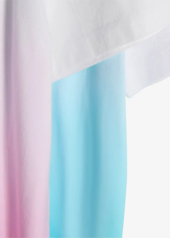 T-Shirt aus reiner Bio-Baumwolle (2er Pack) in rosa - bonprix