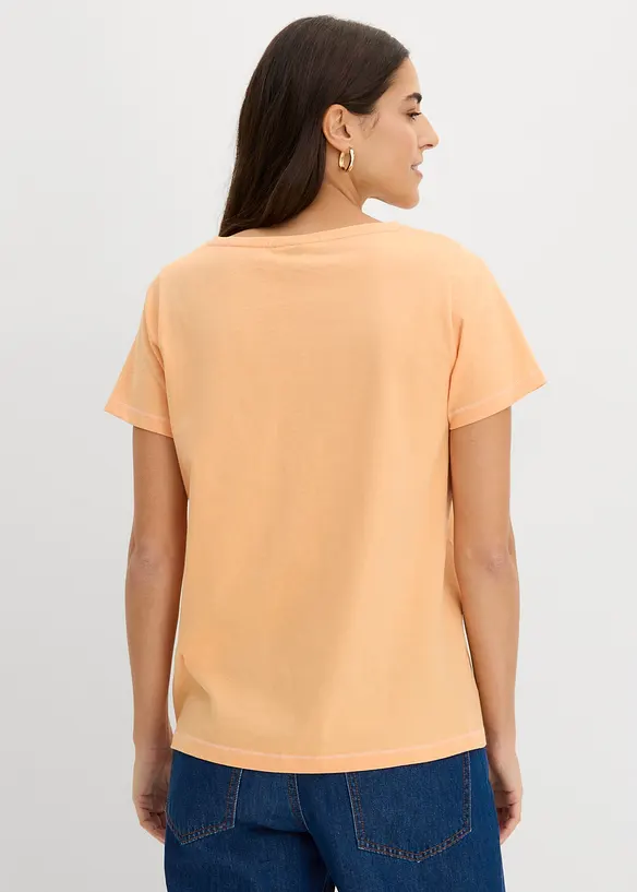 T-Shirt in orange von hinten (im Anschnitt) - bonprix T-Shirt in orange von hinten (im Anschnitt) - bonprix