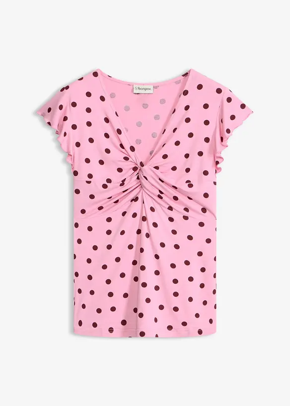 Shirt aus softem Viskose-Mix in rosa von vorne - bonprix Shirt aus softem Viskose-Mix in rosa von vorne - bonprix