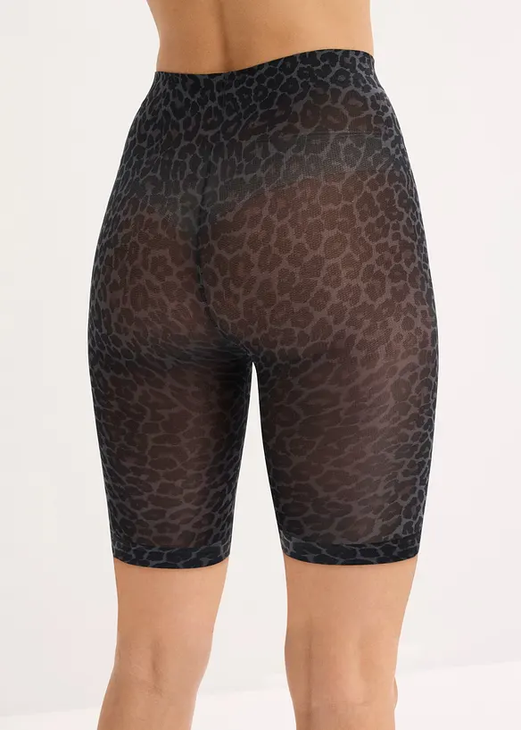 Anti-Scheuer Radler 70 DEN (2er Pack) in schwarz von hinten - bonprix