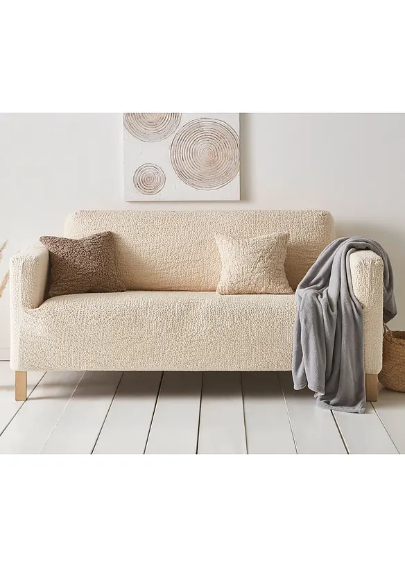GAICO Husse mit Crincle Design in beige (Ambiente) - bpc living bonprix collection