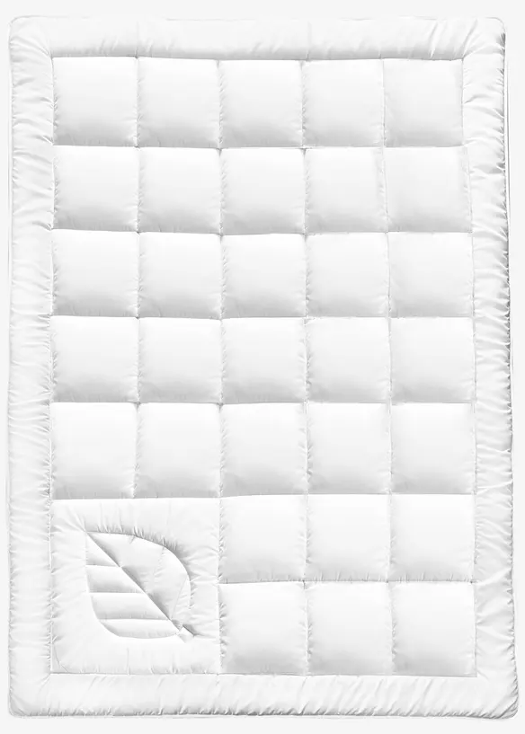 Allergiker Bettdecke extra warm in weiß von vorne (Detailaufnahme) - bonprix