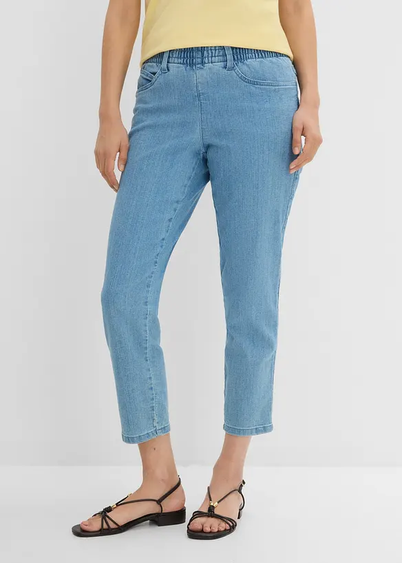 Straight-Jeans (2er Pack) in weiß von vorne - bonprix Straight-Jeans (2er Pack) in weiß von vorne - bonprix