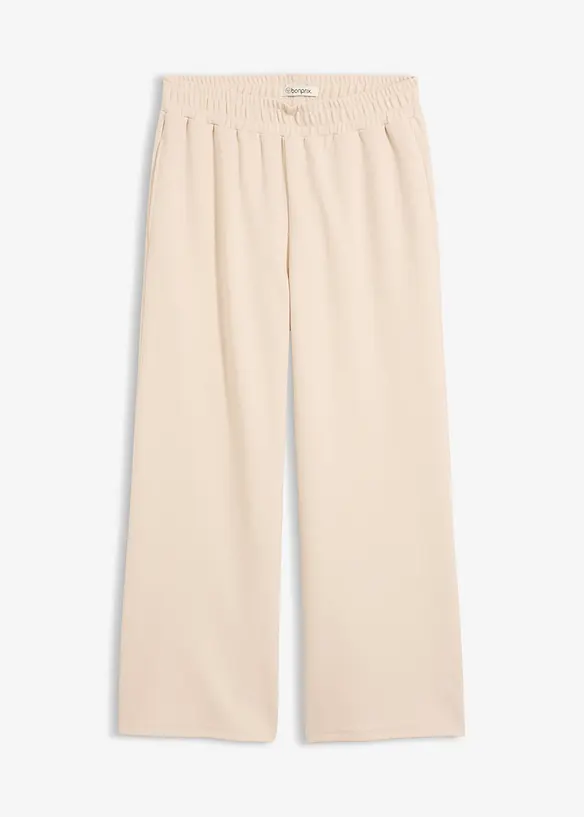 Culotte aus Piqué in beige von vorne - bonprix Culotte aus Piqué in beige von vorne - bonprix