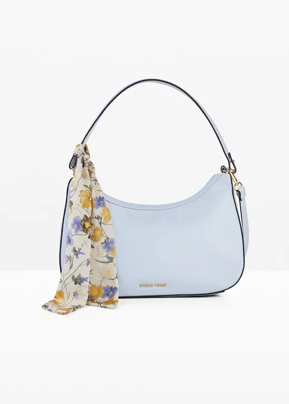 Marco Tozzi Handtasche in blau von vorne - Marco Tozzi