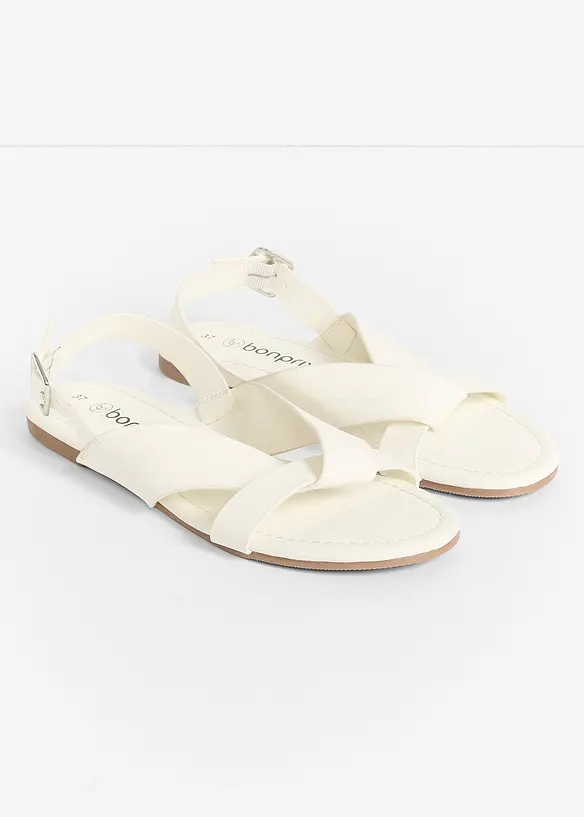 Sandalen in weiß - bonprix